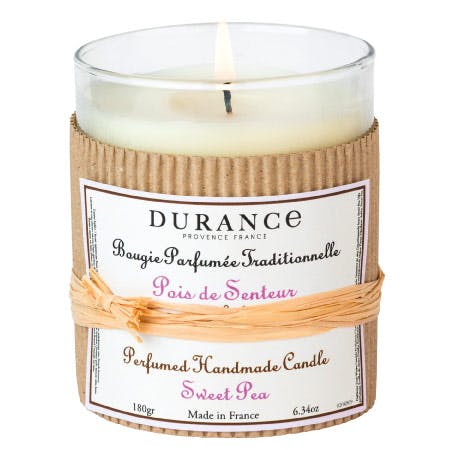 Bougie Parfumée Traditionnelle Pois de Senteur 180grs DURANCE