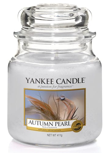 Bougie parfumée Yankee Candle perle d'automne, moyenne jarre réf. 30020895