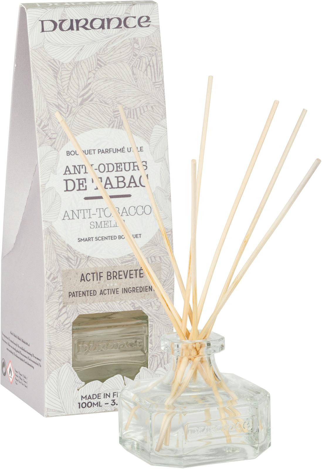 Bouquet parfumé gamme Utile Anti-odeur de Tabac 100ml DURANCE