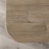 Bout de Canapé / Table de Chevet en Acacia massif couleur naturelle et pieds métal 50x50x50cm PALMEIRA