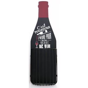 Bouteille de Vin déco Réserve à bouchons M2 H38cm