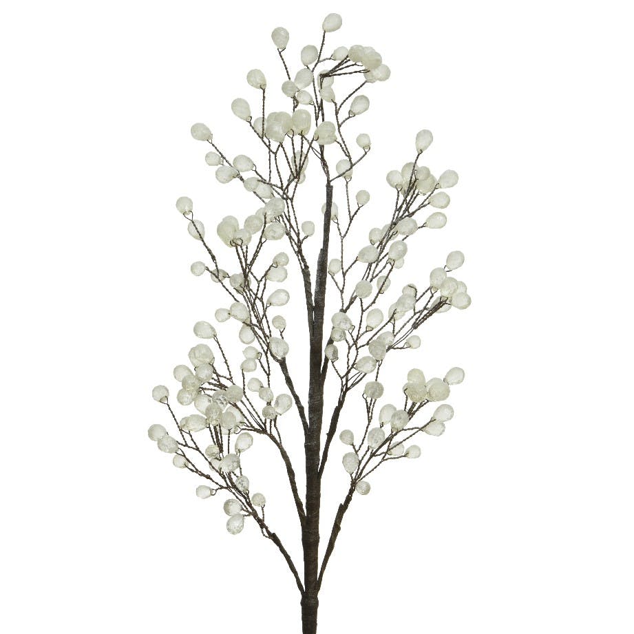 Branche décorative enneigée 60 cm
