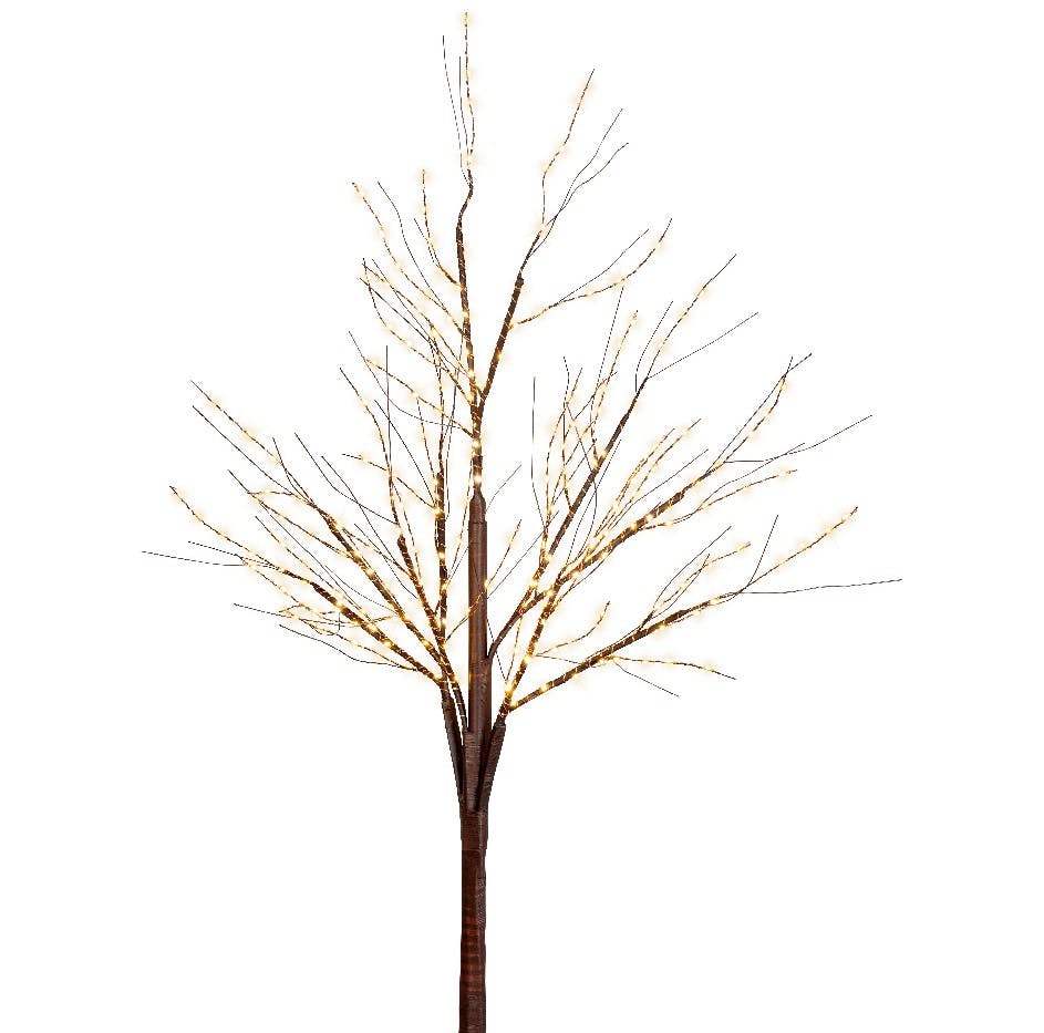 Branche décorative lumineuse avec micro-leds pour l'intérieur (H 120 cm)
