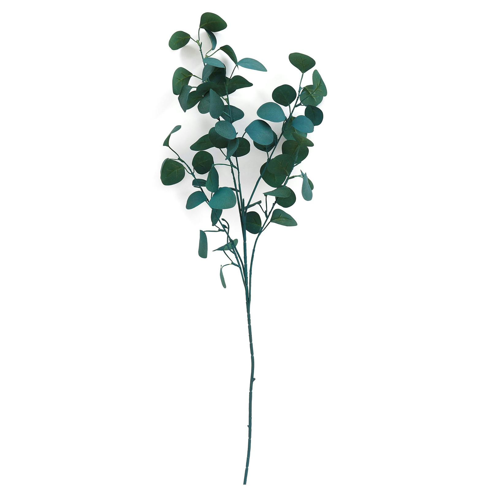 Branche eucalyptus déco bleu / vert 92 cm