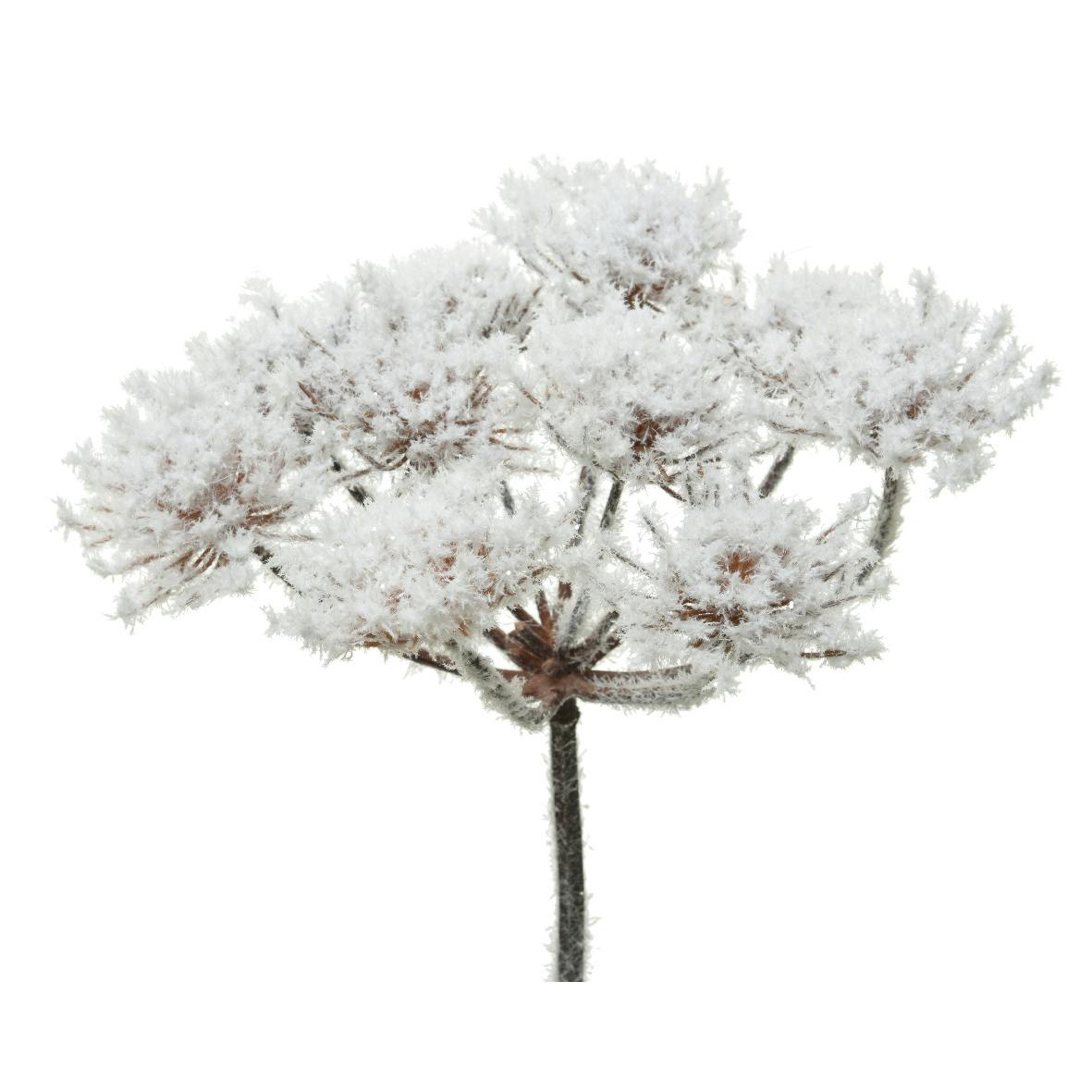 Brin d'Angelique blanche en polyester 75 cm