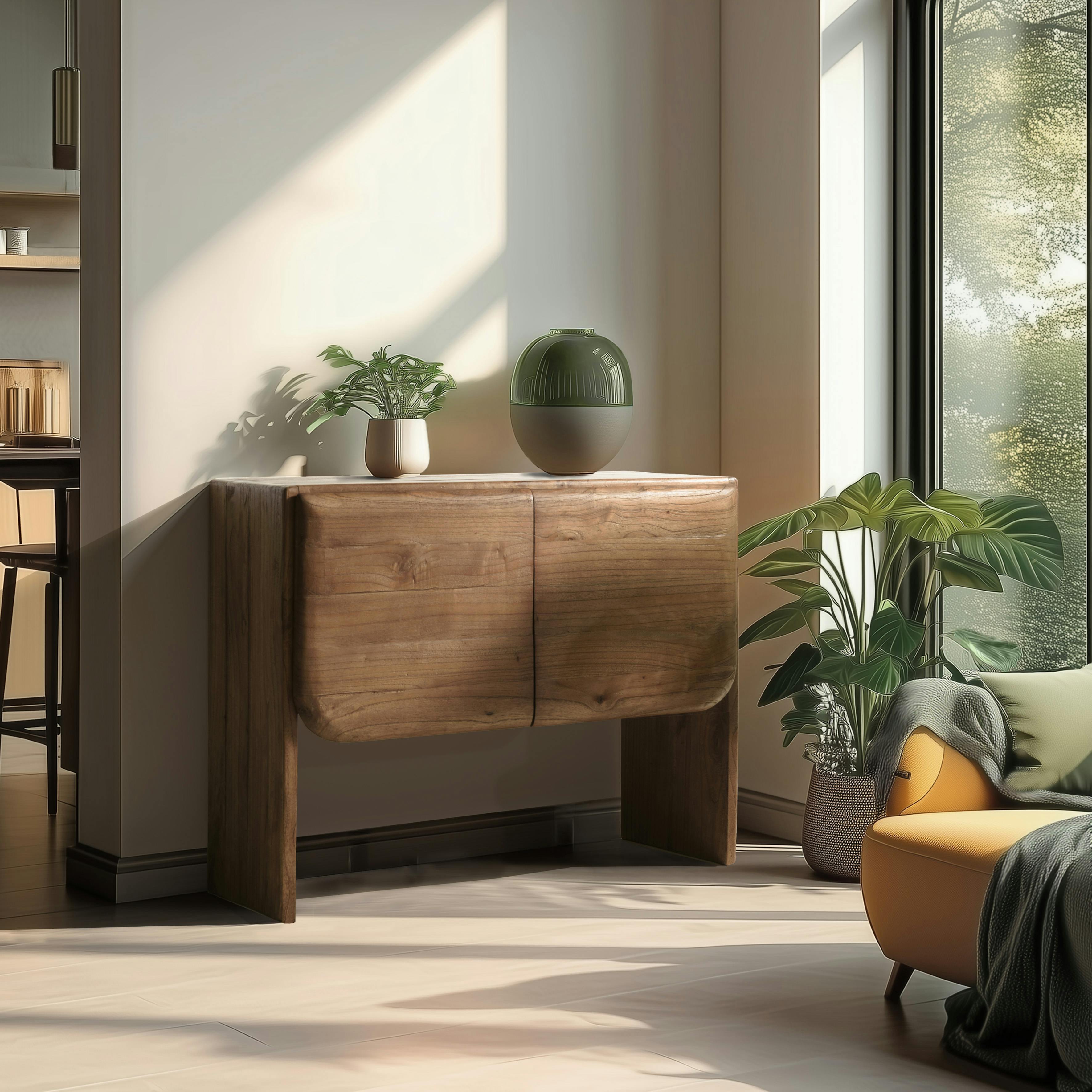 Buffet 2 portes en bois de mindi ARCUS