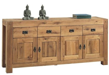  Buffet bahut chêne 4 portes 193cm FJORD