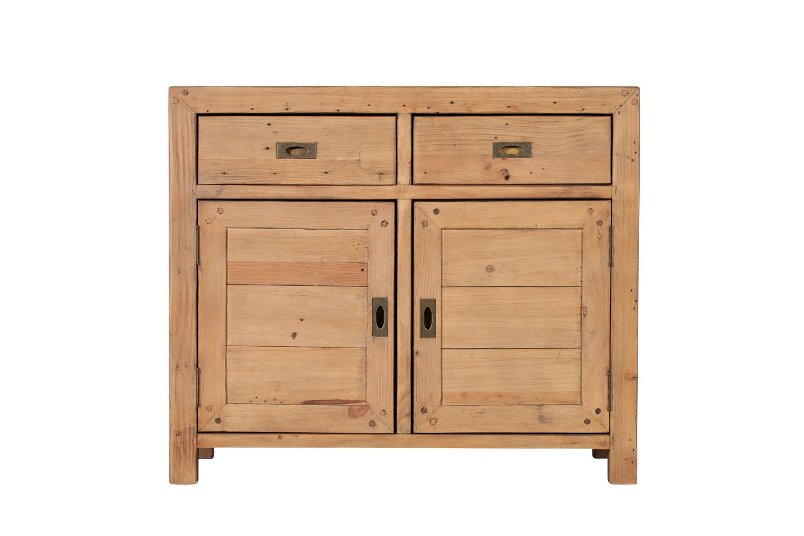 Buffet bois recyclé 2 portes 2 tiroirs VANCOUVER