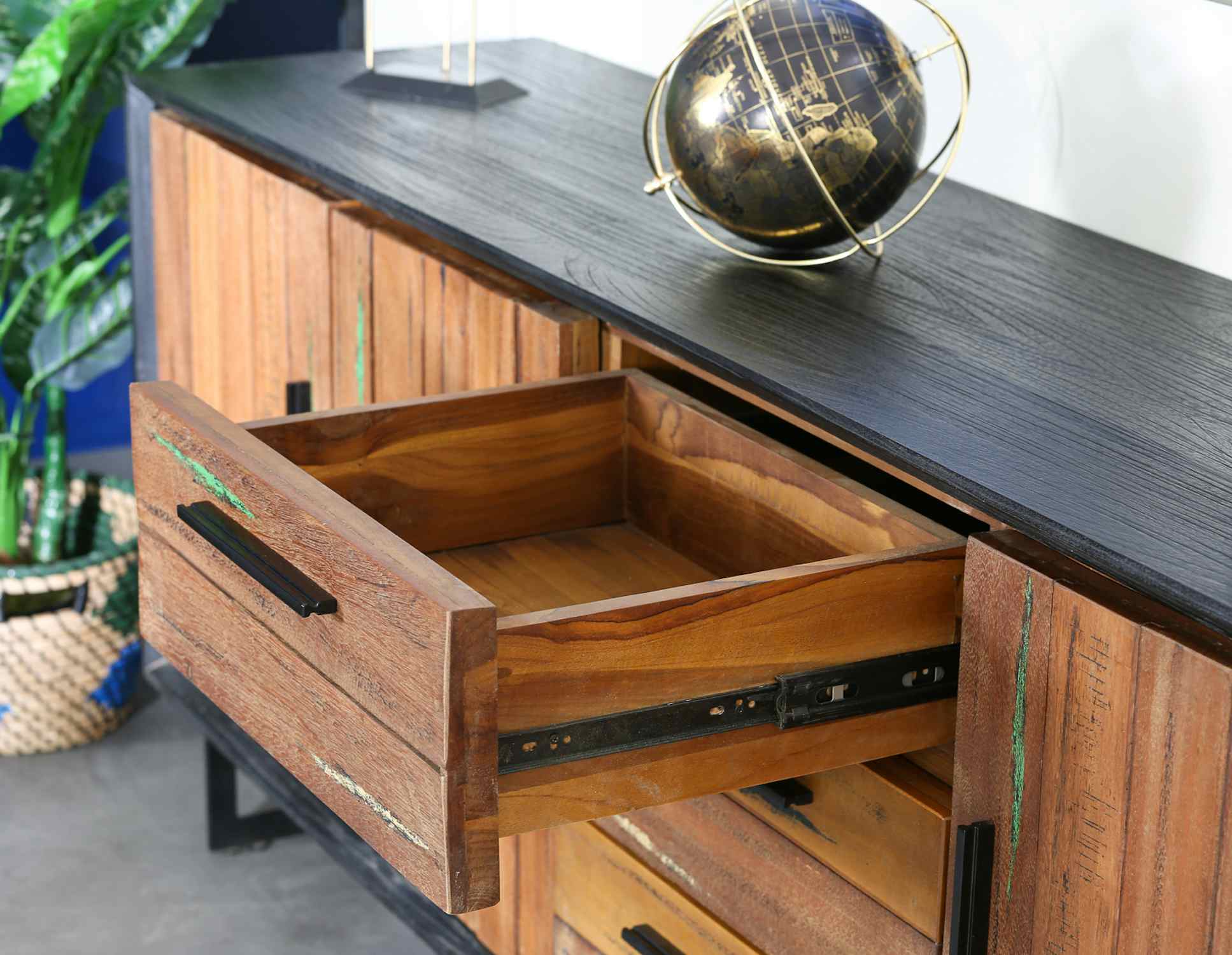 Buffet bois recyclé de bateau 199 cm PHOENIX | Buffets / Bahuts | Pier