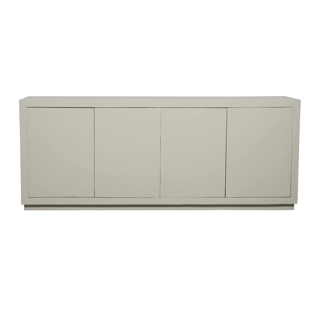 Buffet bois sable 4 portes style minimaliste MONTARO