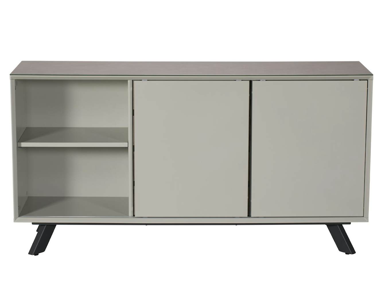 Buffet contemporain en verre gris clair OTTAWA Buffets / Bahuts