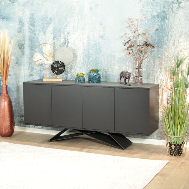 Buffet design en céramique anthracite LOMBARDIE Buffets / Bahuts