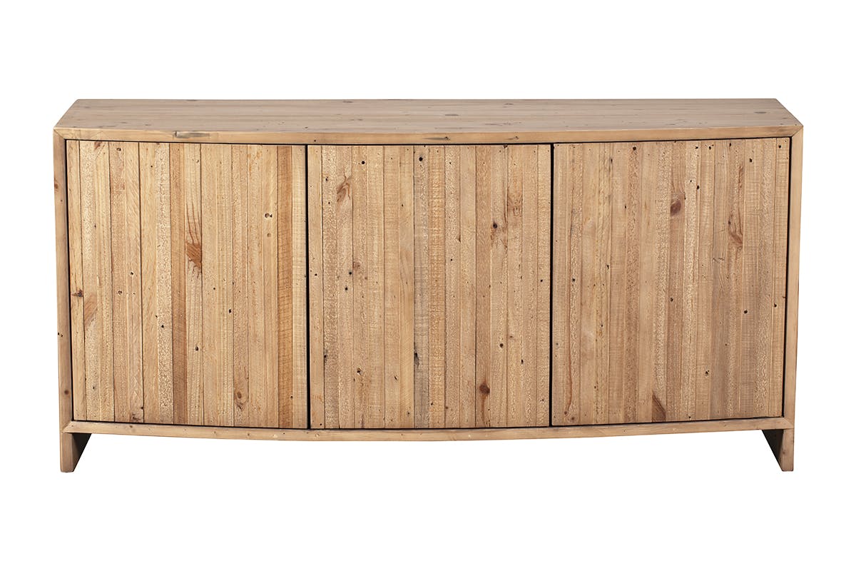 Buffet en bois recyclé FSC 3 portes NELSON