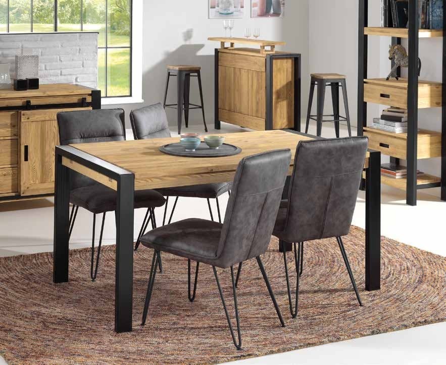 Buffet Pin Massif Facture Anglaise 2 Morceaux Haut Bas Beige 190x50x200 Cm
