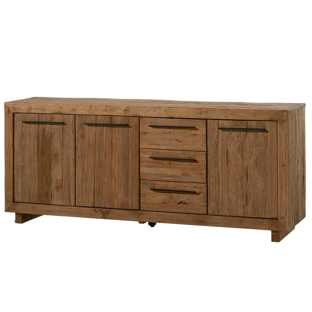 Buffet enfilade en teck recyclé naturel KERALA