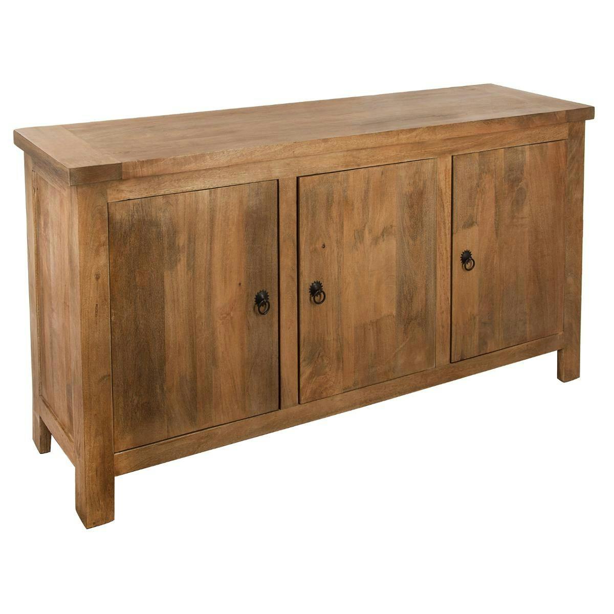 Buffet moderne bois de manguier MYSORE