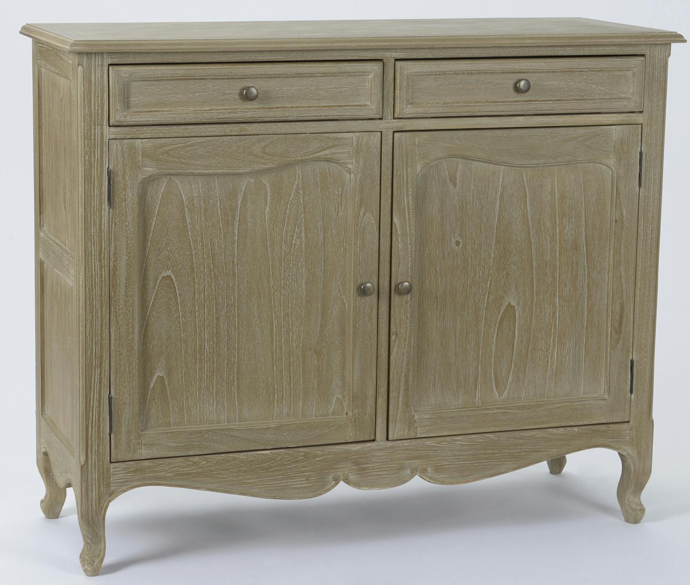 Buffet Tradition 2 portes, 2 tiroirs VERSAILLES L 110 X P 40 X H 90  AMADEUS