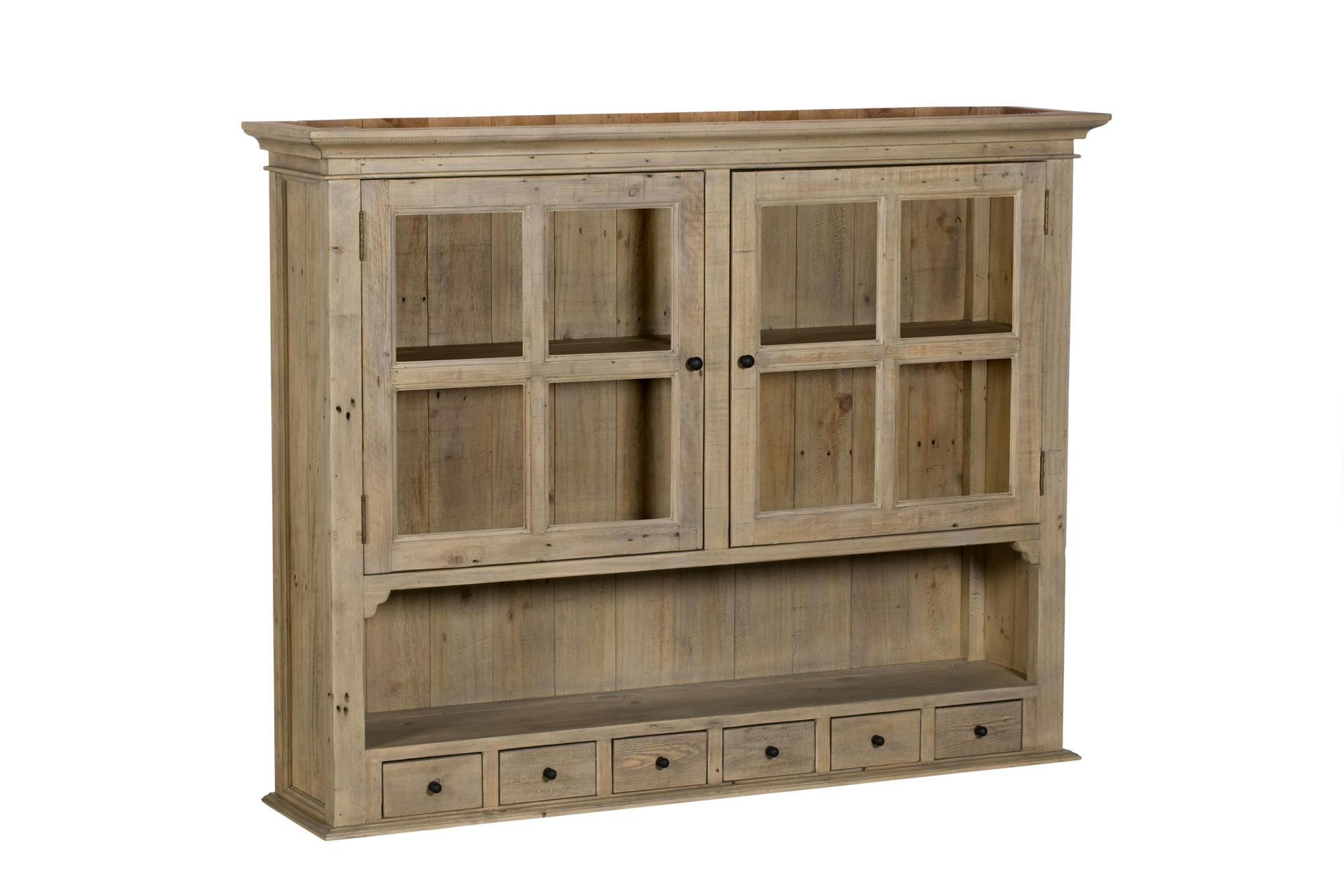 Vitrine Buffet New York - Palazzo INT - Bois Et Verre - Industriel - Multicolore - Neuf