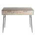 Bureau contemporain bois de sapin 2 tiroirs CARPATES