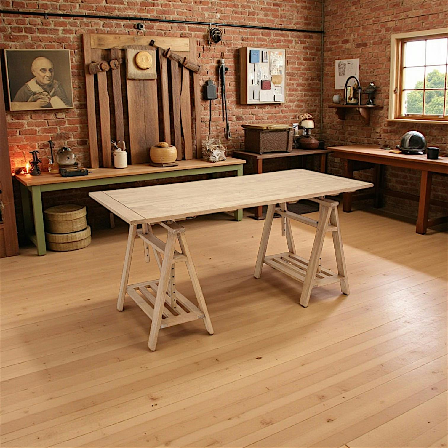 Bureau Hévéa en 3 parties 165x80x76cm TRADITION