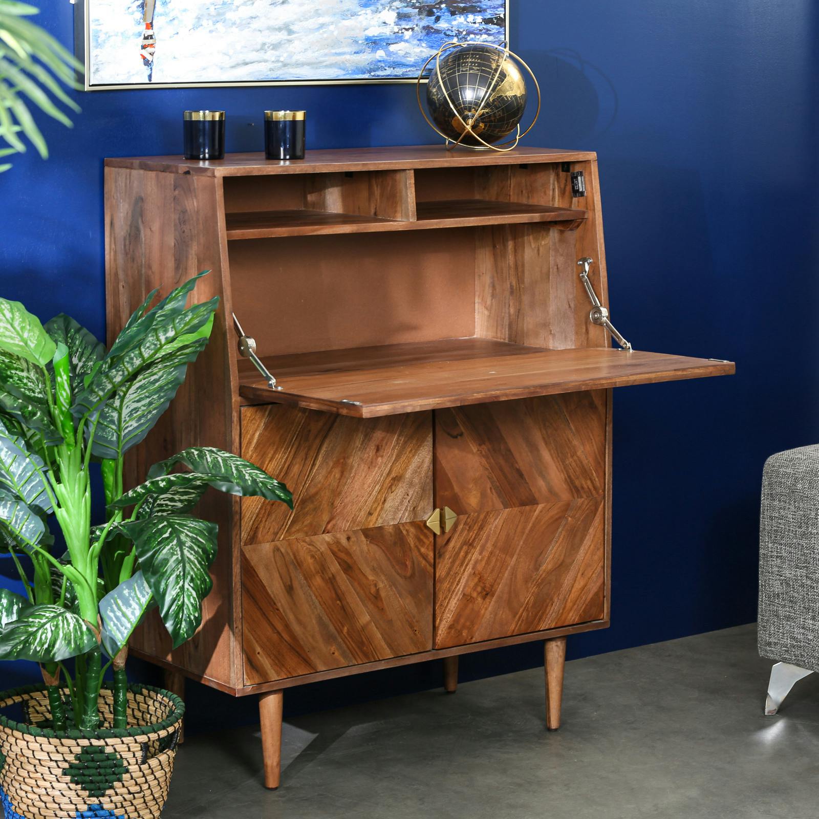 Bureau secrétaire avec rangement EDIMBOURG