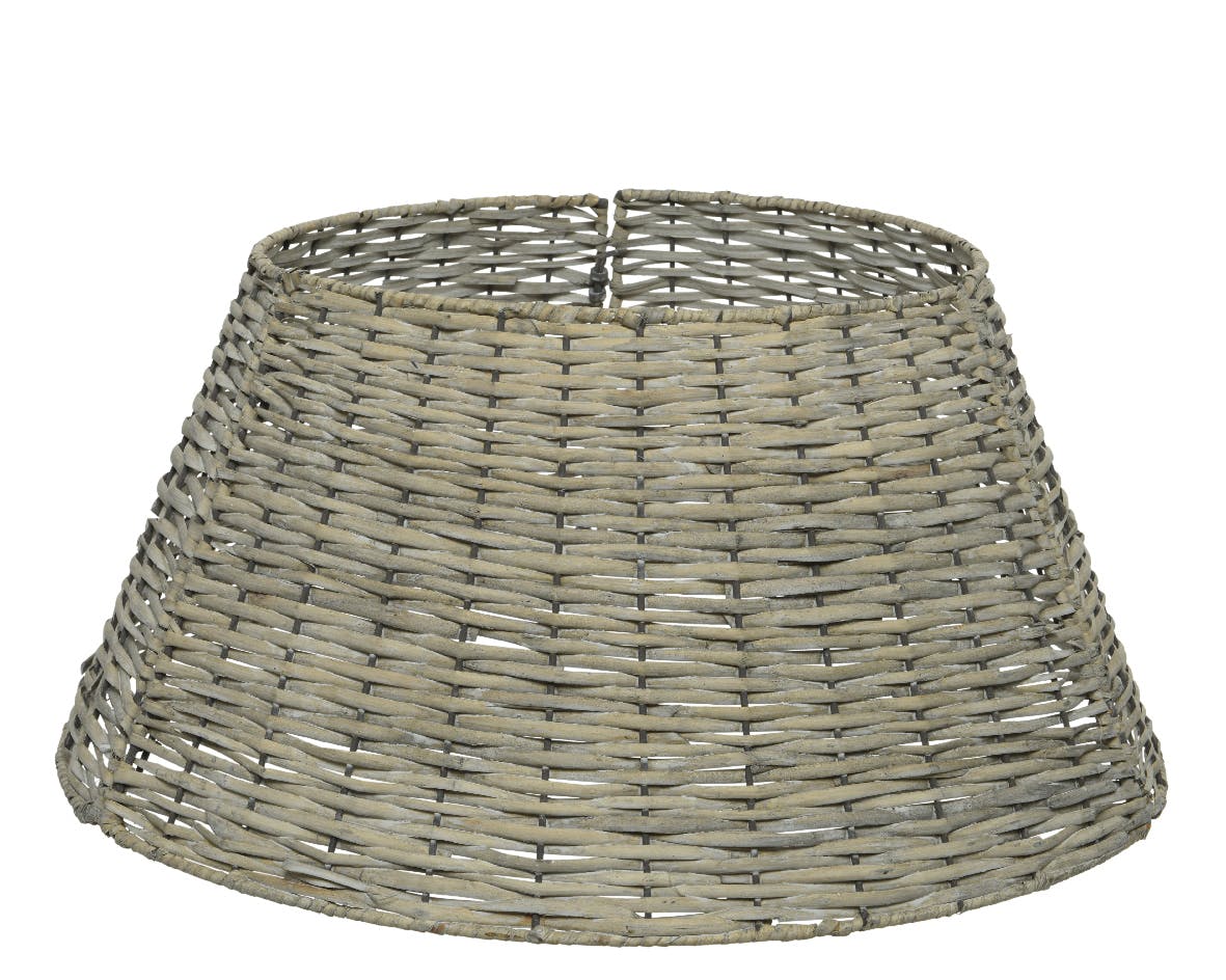 Cache-pied pour sapin gris D 70cm
