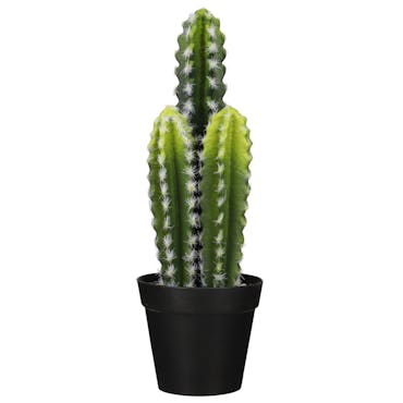  Cactus artificiel en pot H 38 cm