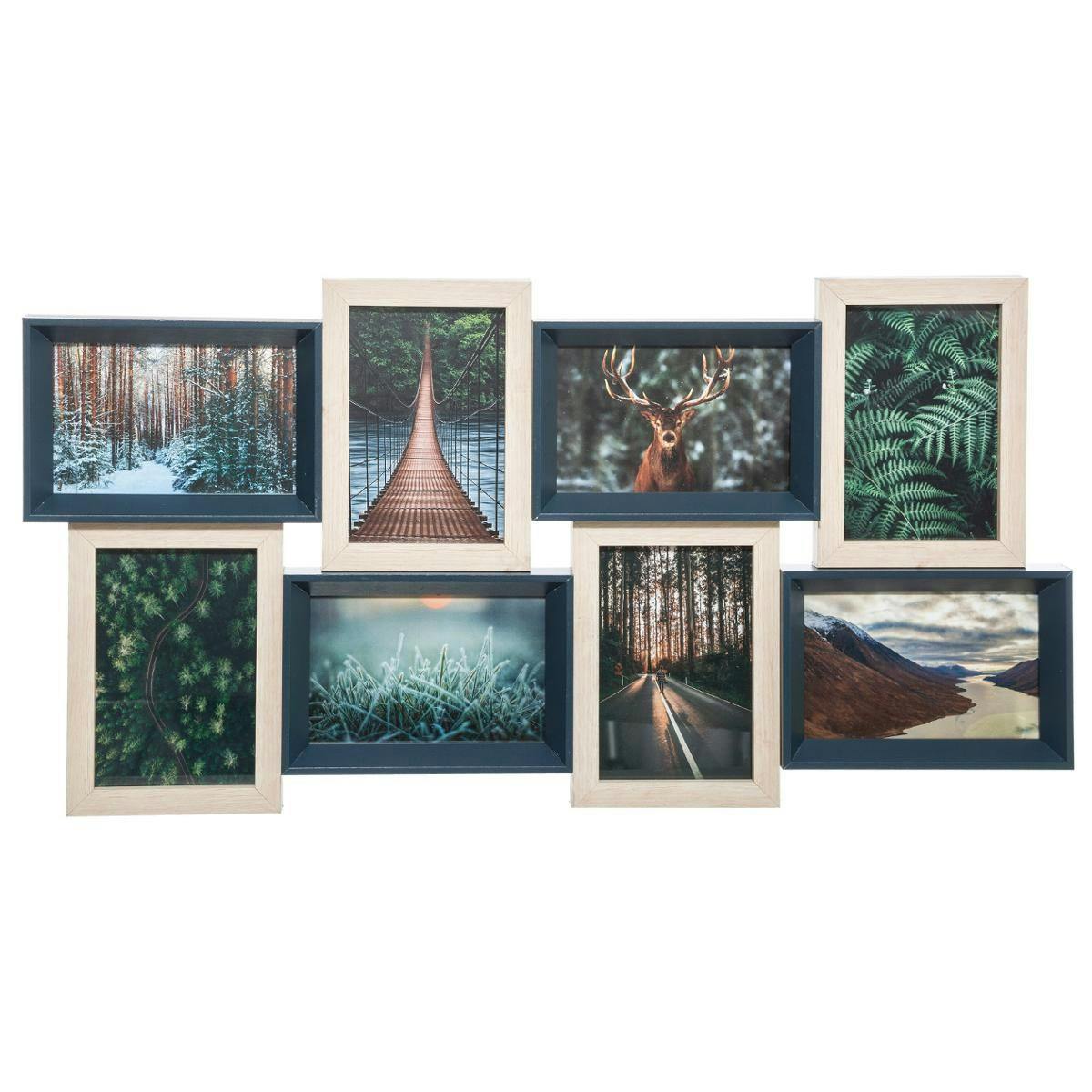 Cadre pêle-mêle 8 photos à suspendre