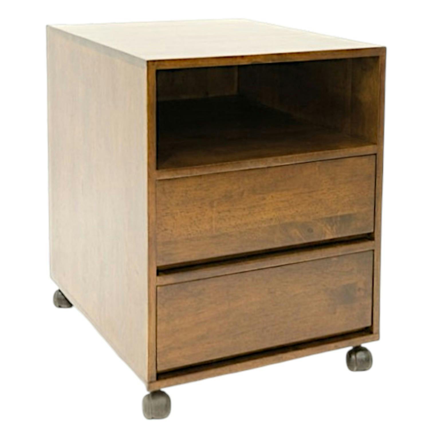 Caisson de bureau Modea - 3 tiroirs + 1 porte dossier, profondeur 80 cm