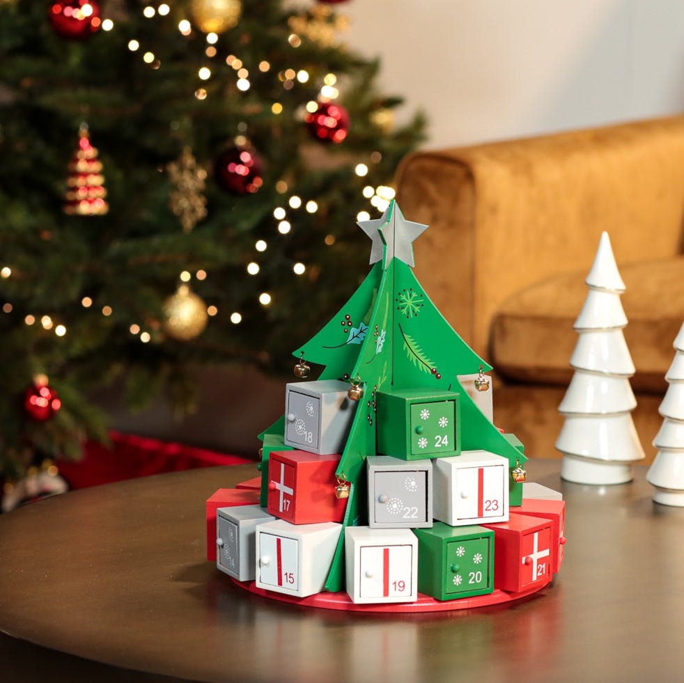 Calendrier de l'Avent sapin
