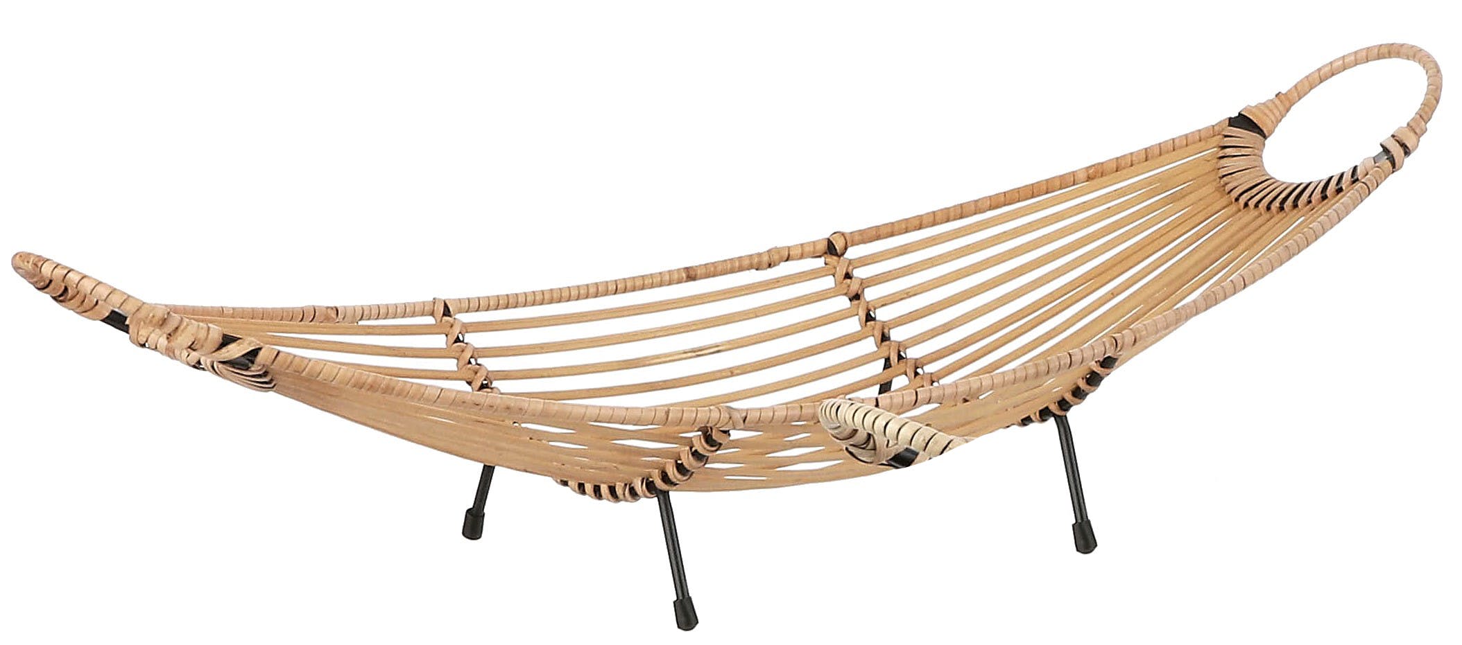 Centre de table / Corbeille à fruits forme hamac 74 cm