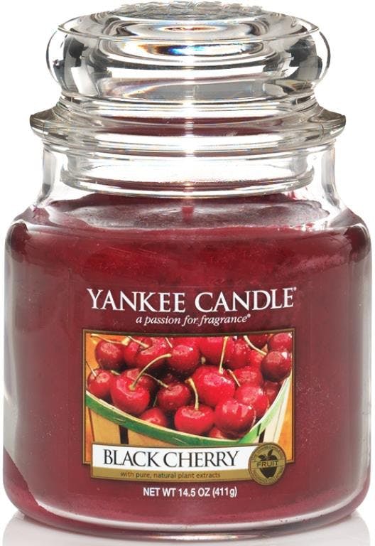 Cerise Griotte bougie parfumée moyenne jarre YANKEE CANDLE