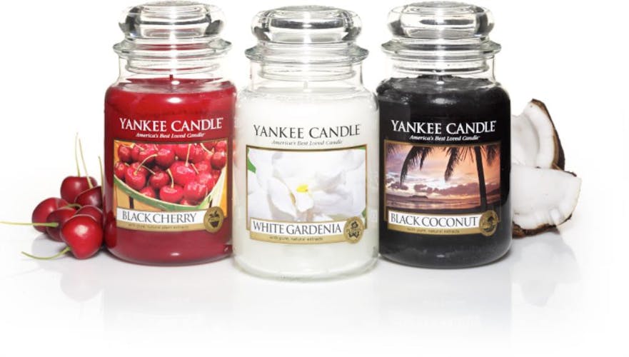 Cerise Griotte bougie parfumée moyenne jarre YANKEE CANDLE