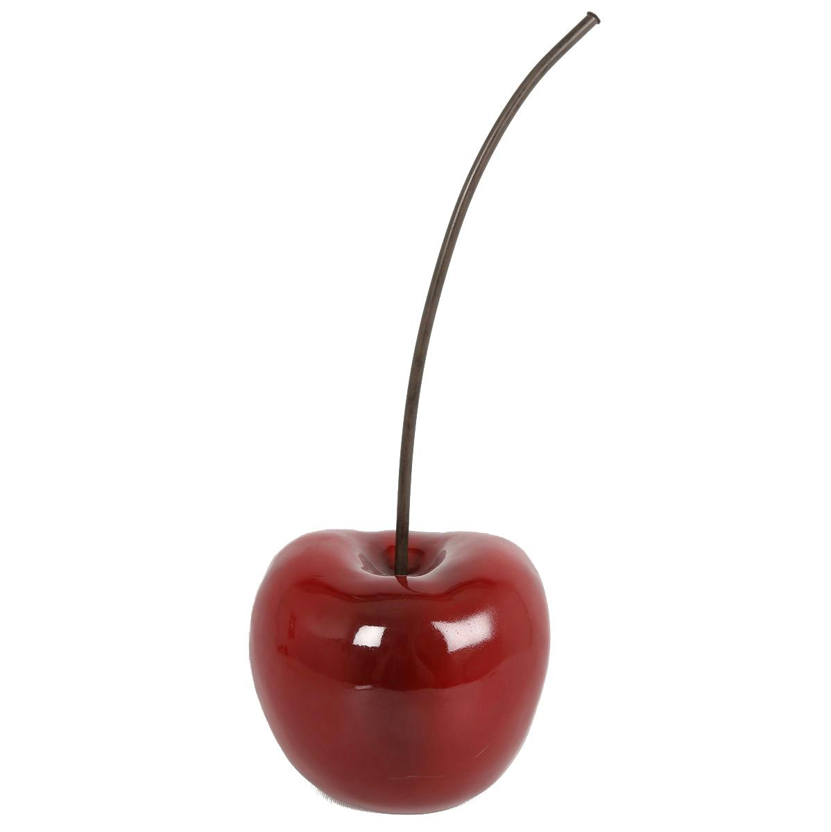 Cerise rouge de décoration 46 cm