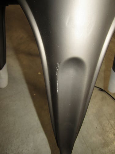 Chaise bistrot métal grisé RALF (lot 2)