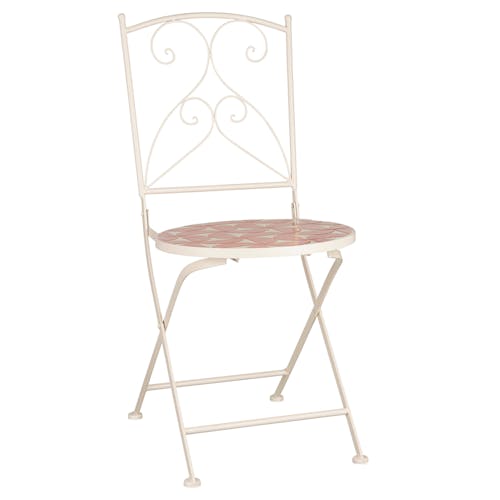 Chaise de balcon motif soleil (lot de 2) GRENADE, Chaises / Fauteuils /  Bancs extérieurs