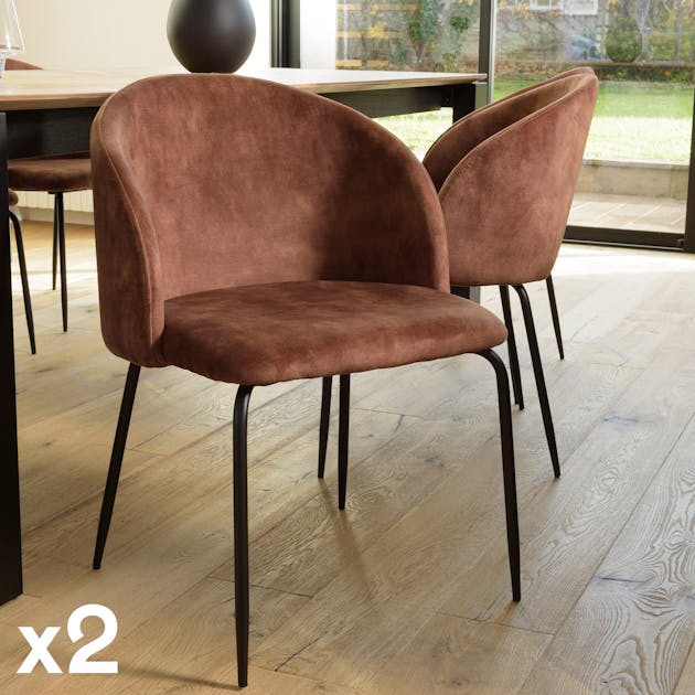 Chaise Salle A Manger En Velours