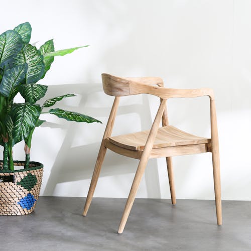 Chaise design bois de teck