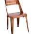 Chaise design cuivre (lot de 2) HELSINKI