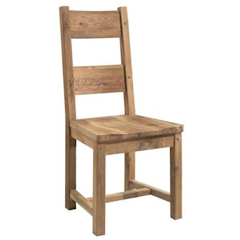 Chaise en chêne massif FJORD (lot de 2)