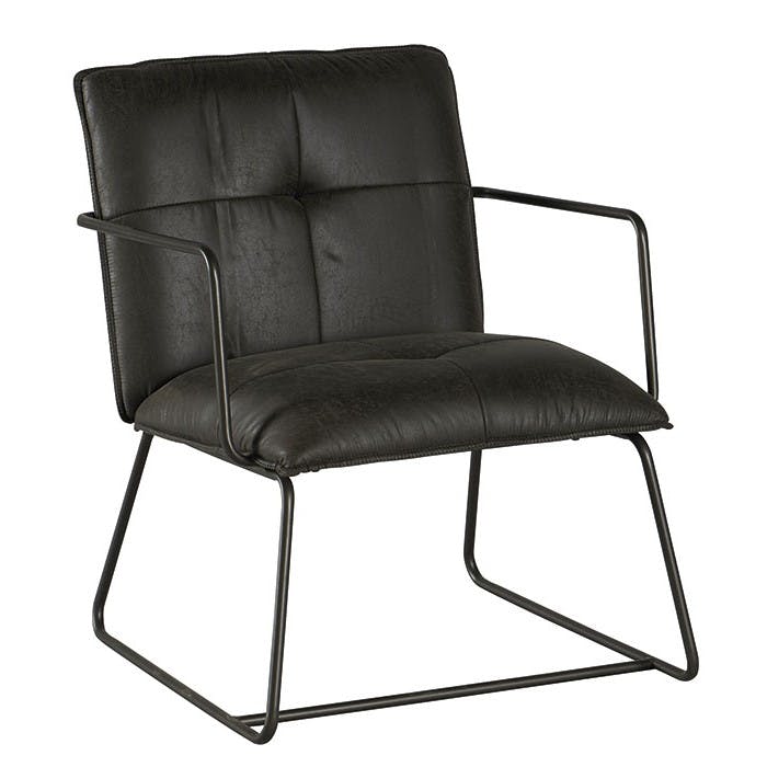 Chaise industrielle avec accoudoirs EPIKA