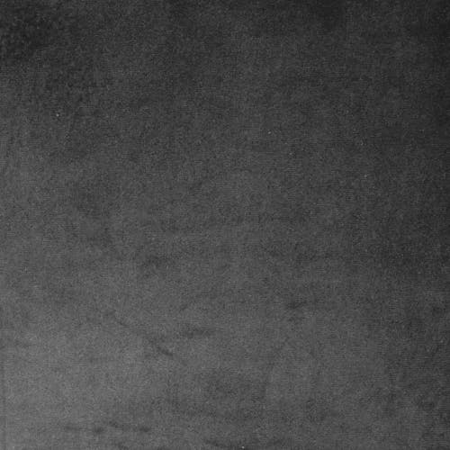 Chaise Médaillon en velours gris (Lot de 2)