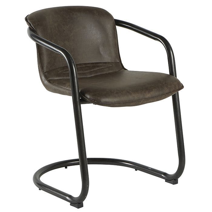 Chaise vintage taupe