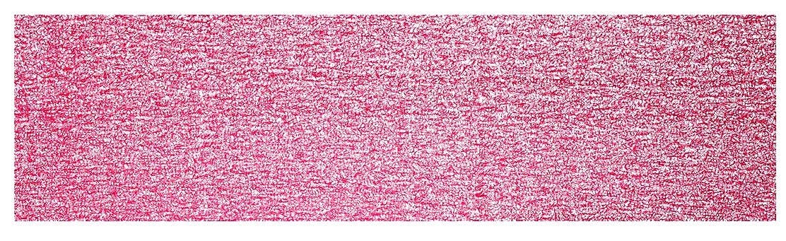 Chemin de table spaghetti  38 x 140 cm Framboise