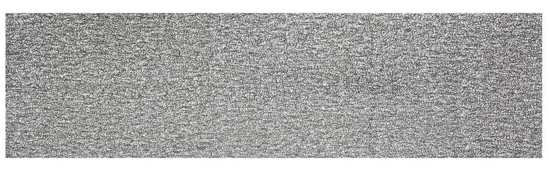 Chemin de table spaghetti  38 x 140 cm Gris
