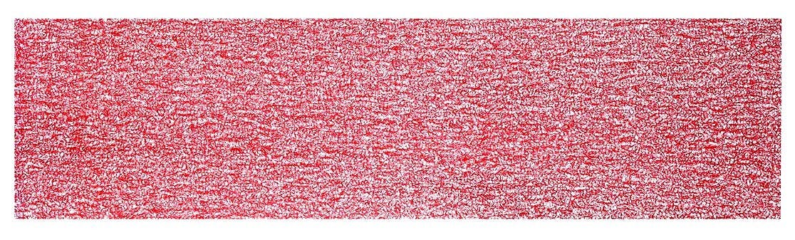 Chemin de table spaghetti  38 x 140 cm Rouge