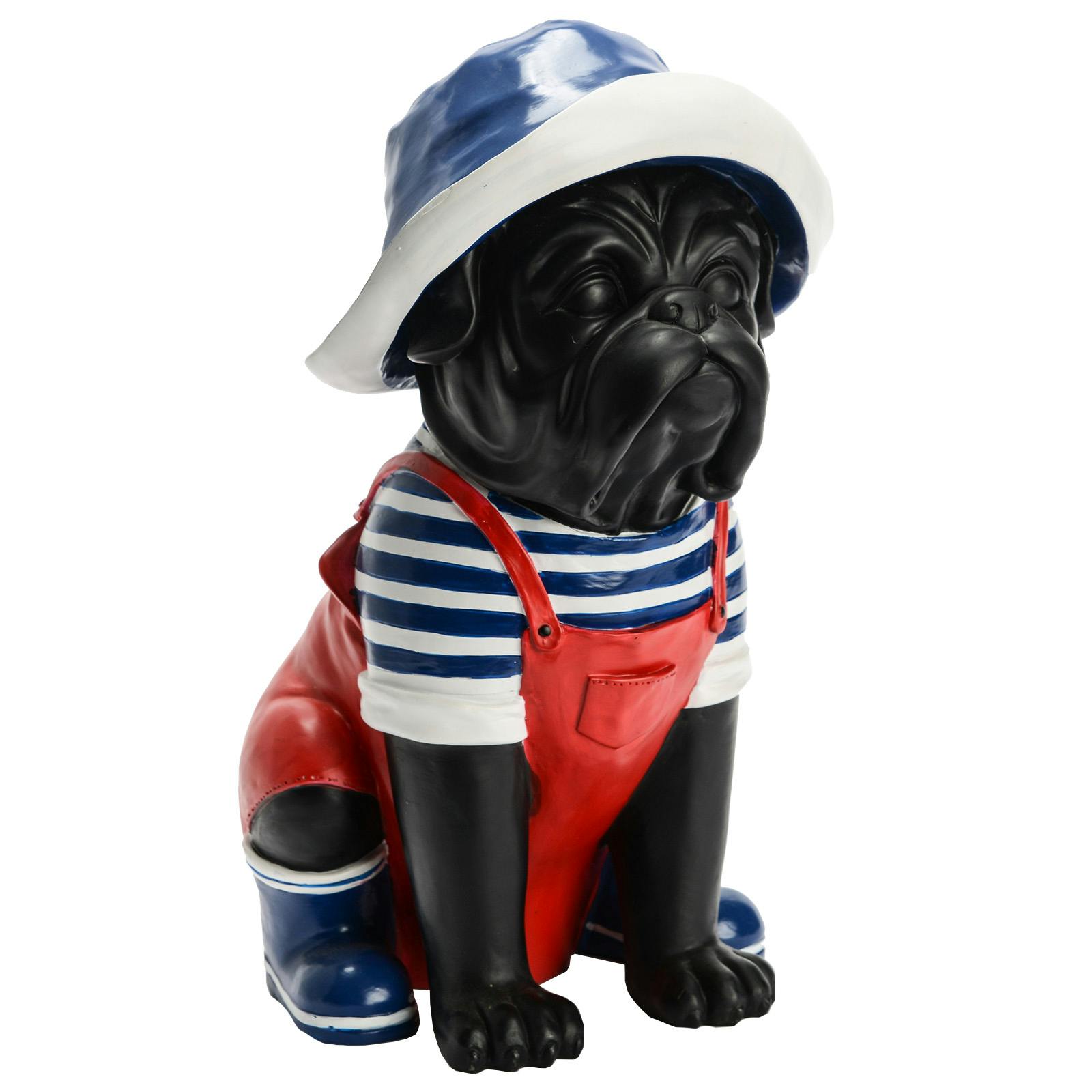 Chien pêcheur en marinière