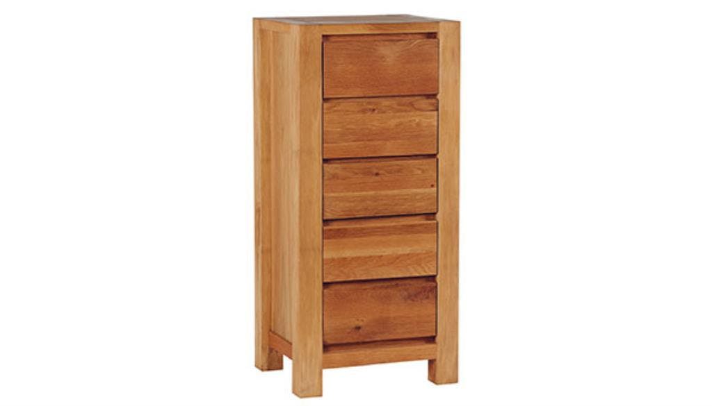 Chiffonnier Moderne 108cm Chêne huilé DAX