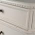 Chiffonnier romantique bois blanc vieilli 5 tiroirs Leonie L 60 x P 40 x  H 120 AMADEUS