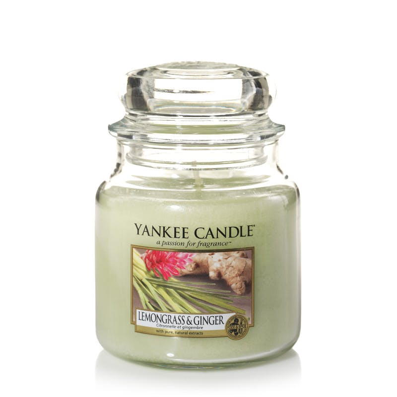 Citronnelle et gingembre bougie parfumée moyenne jarre YANKEE CANDLE